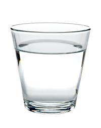 Culligan clean water glass