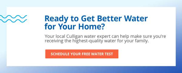 ready for better water - schedule an appointment