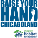Raise your hand Chicagoland Logo