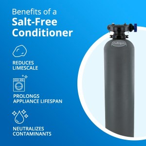 benefits of a salt-free water conditioner, a water softener option
