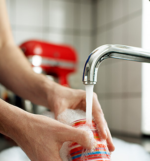 more out of your water-using appliances when water contaminants are filtered out<small class="superscript">3</small>