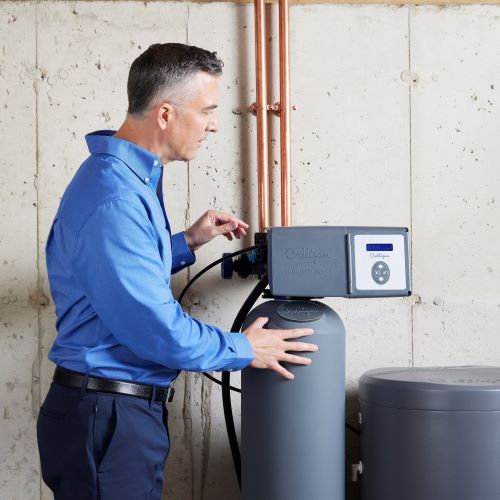 Culligan water expert with water softener
