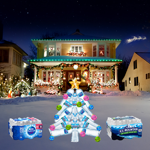 This holiday, get 2 cases FREE when you sign up for monthly water delivery!