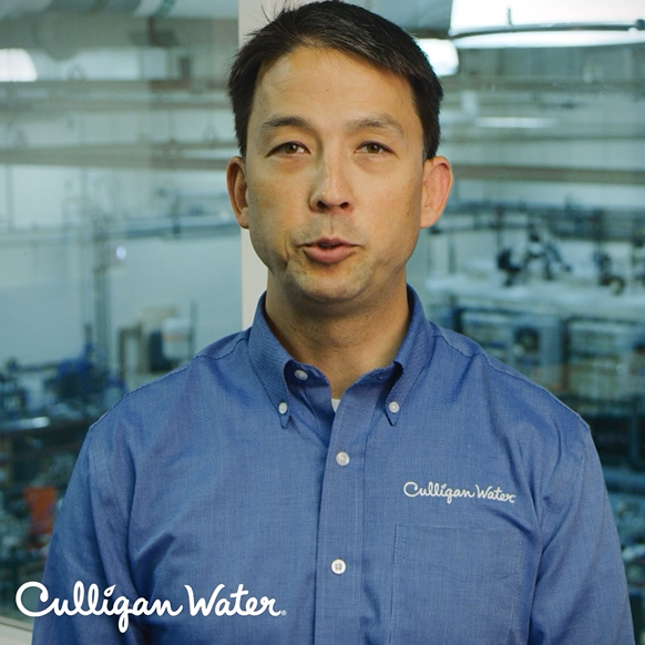 Chia Kung, Culligan director of global product management for drinking water