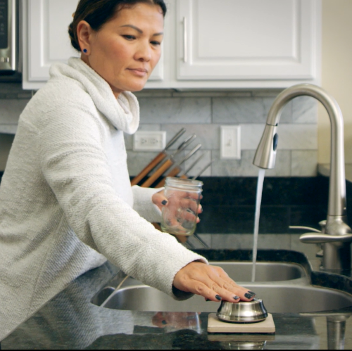 Stacey Rivera uses her Culligan RO system