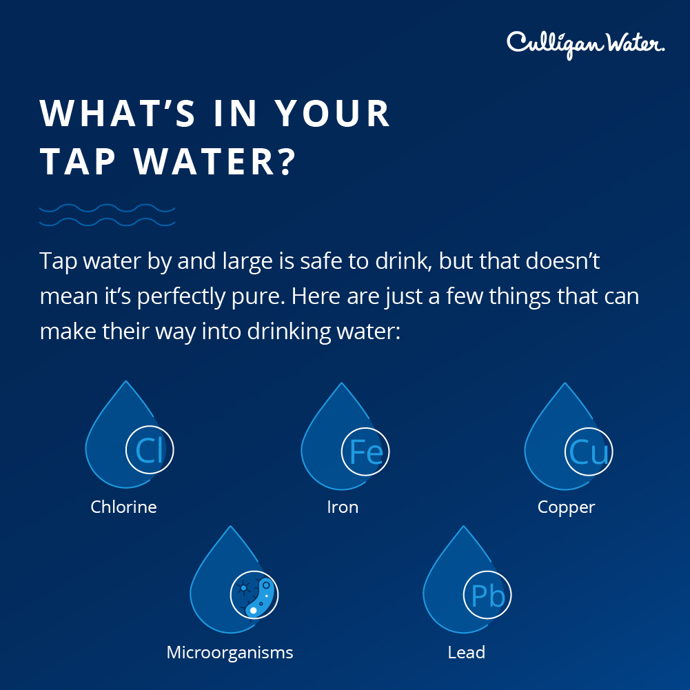 list of contaminants that could be in tap water